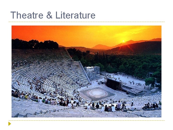 Theatre & Literature 