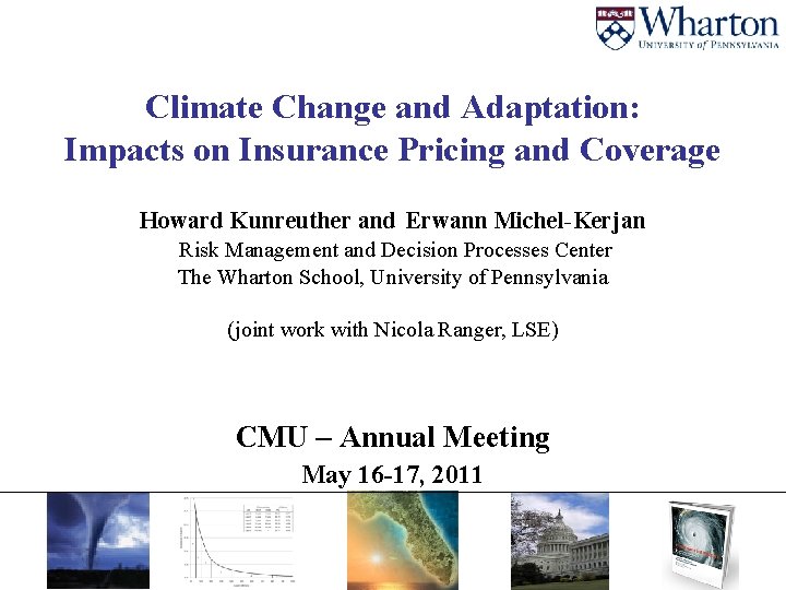 Climate Change and Adaptation Impacts on Insurance Pricing