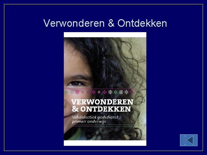 Verwonderen & Ontdekken 