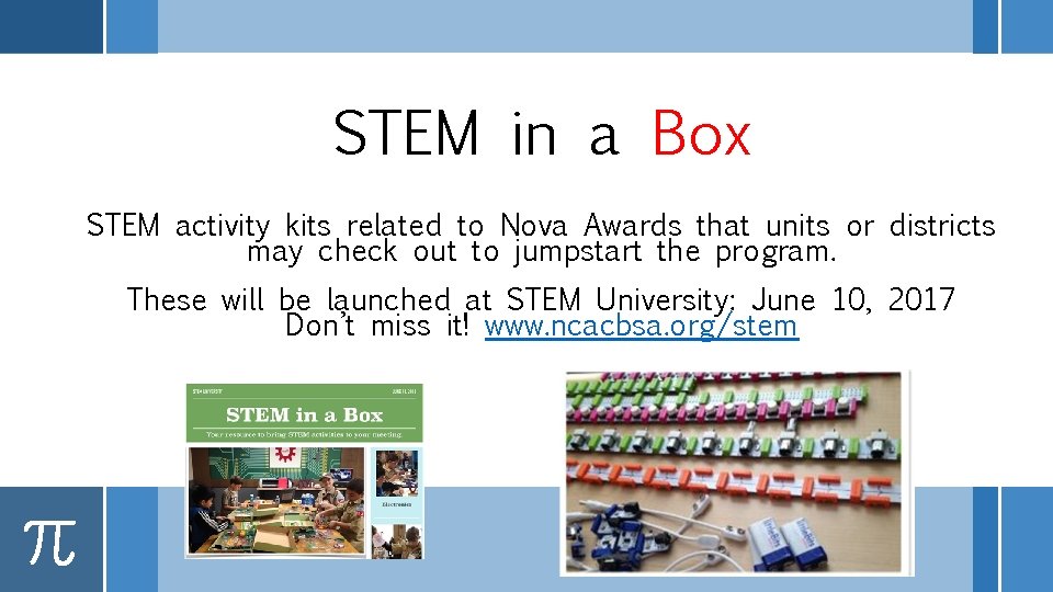 STEM in a Box STEM activity kits related to Nova Awards that units or