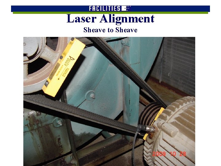 Laser Alignment Sheave to Sheave 