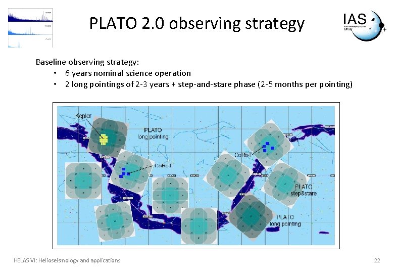 PLATO 2. 0 observing strategy Baseline observing strategy: • 6 years nominal science operation