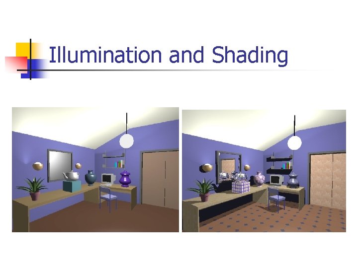 Illumination and Shading 