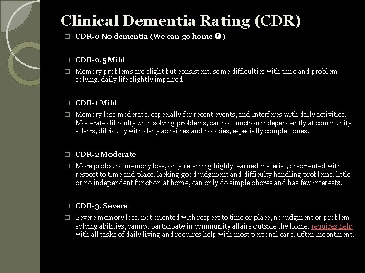 Setting Appropriate Expectations of Abilities Throughout Dementia BJ