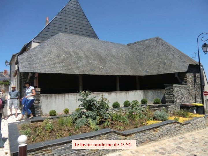 Le lavoir moderne de 1954. 