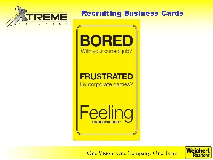 Recruiting Business Cards 