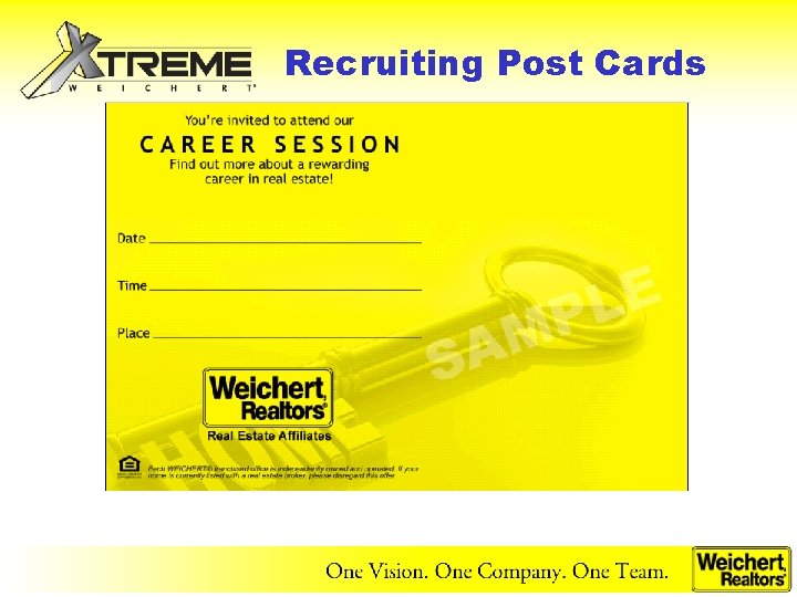 Recruiting Post Cards 