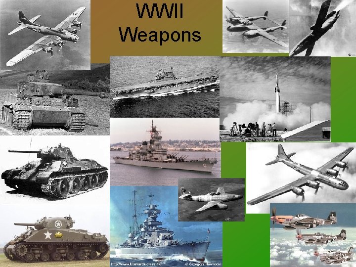 WWII Weapons 