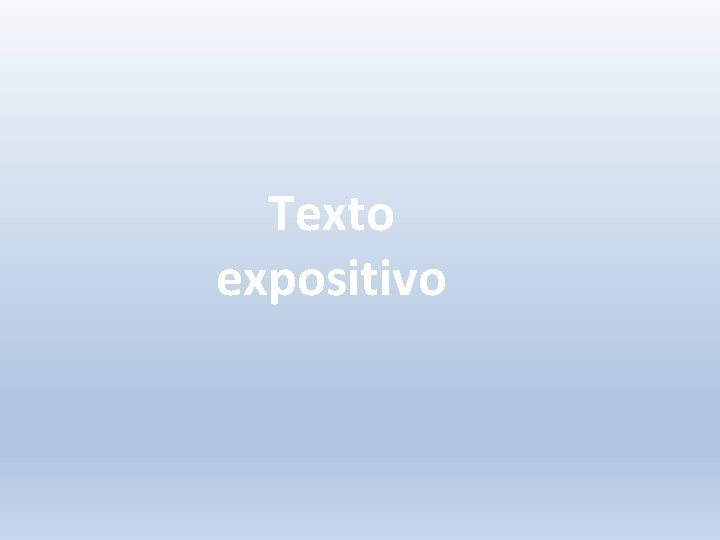 Texto expositivo 