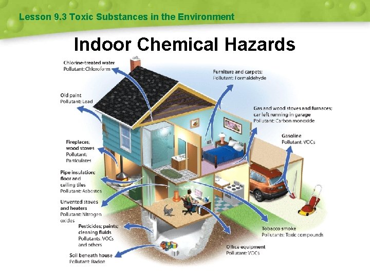 Lesson 9. 3 Toxic Substances in the Environment Indoor Chemical Hazards 