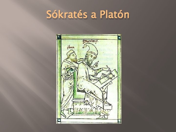 Sókratés a Platón 