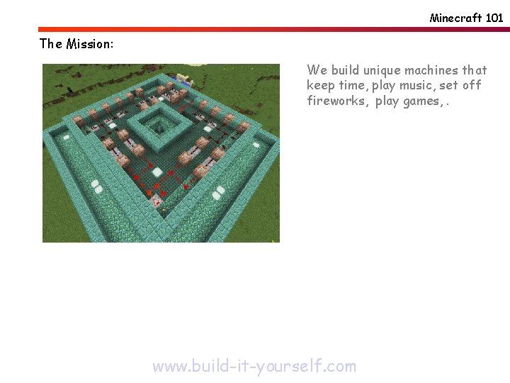 Basic Minecraft 101 Creative Technology Laboratory Minecraft 101 and 102 Minecraft