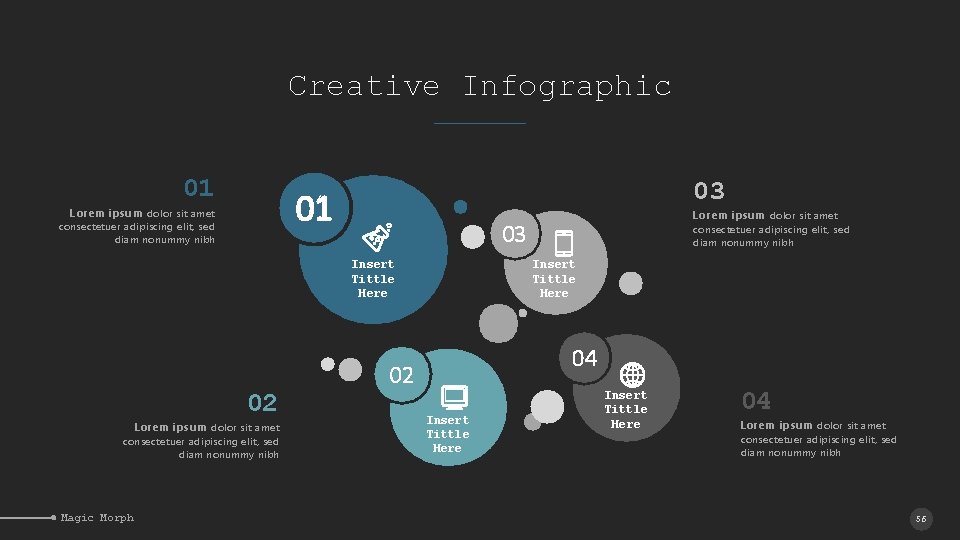 Creative Infographic 01 03 01 Lorem ipsum dolor sit amet consectetuer adipiscing elit, sed