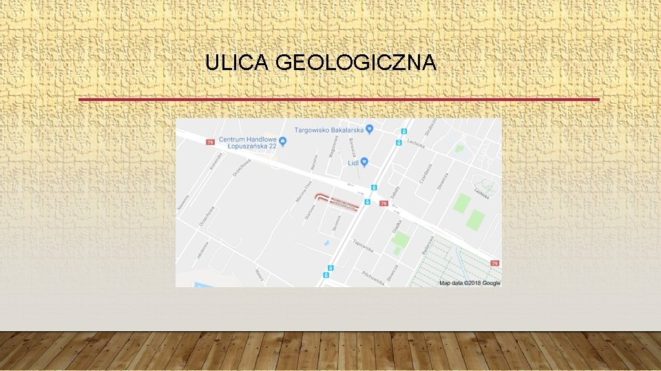 ULICA GEOLOGICZNA 