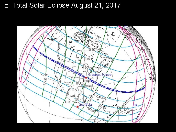  Total Solar Eclipse August 21, 2017 