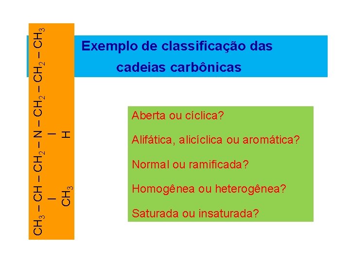 CH 3 – CH 2 – N – CH 2 – CH 3 I