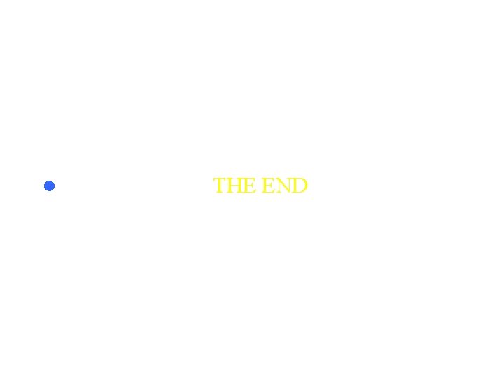 l THE END 