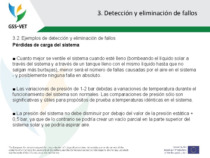 3. Detección y eliminación de fallos 3. 2. Ejemplos de detección y eliminación de