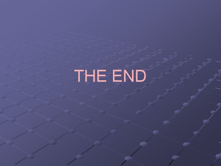 THE END 