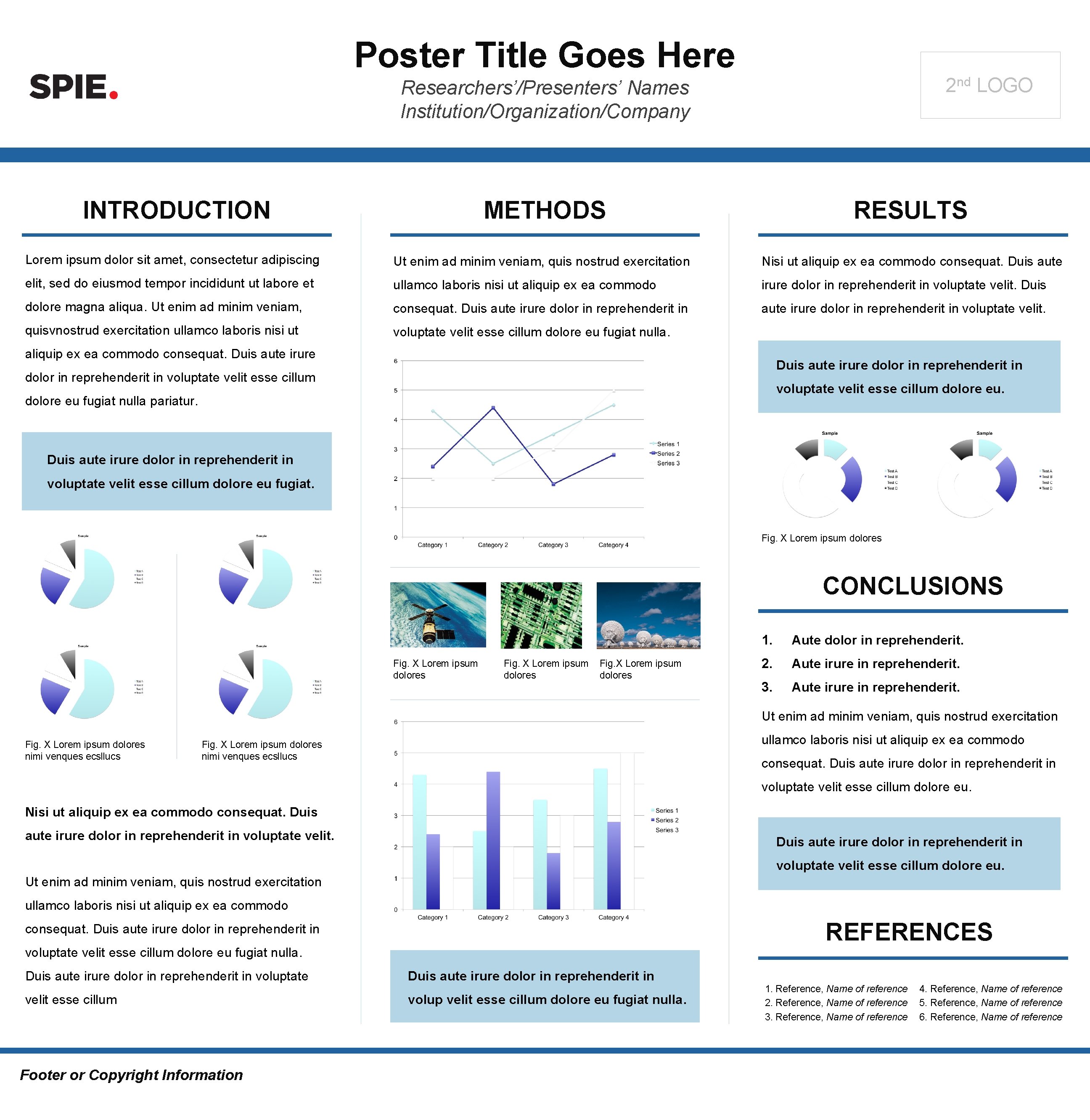 Poster Title Goes Here 2 nd LOGO Researchers’/Presenters’ Names Institution/Organization/Company INTRODUCTION METHODS RESULTS Lorem