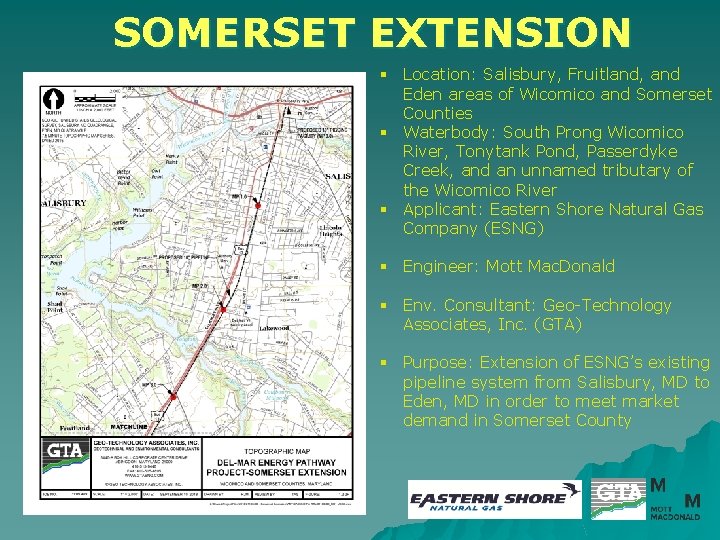 SOMERSET EXTENSION § Location: Salisbury, Fruitland, and Eden areas of Wicomico and Somerset Counties