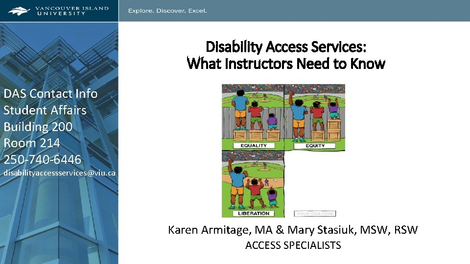 Disability Access Services What Instructors Need to Know