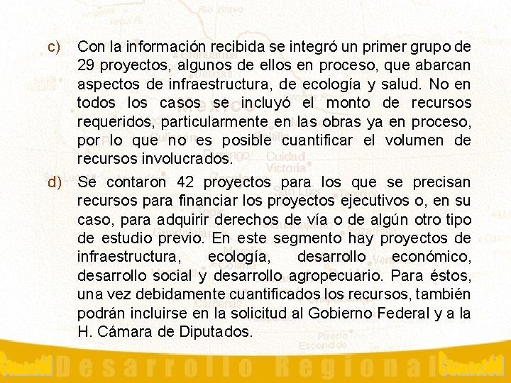 Con laclic información recibida se integró un primer grupo de Haga para modificar el