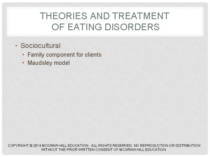 FEEDING AND EATING DISORDERS ELIMINATION DISORDERS SLEEPWAKE DISORDERS