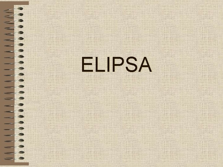 ELIPSA 