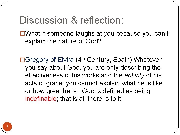 Discussion & reflection: �What if someone laughs at you because you can’t explain the