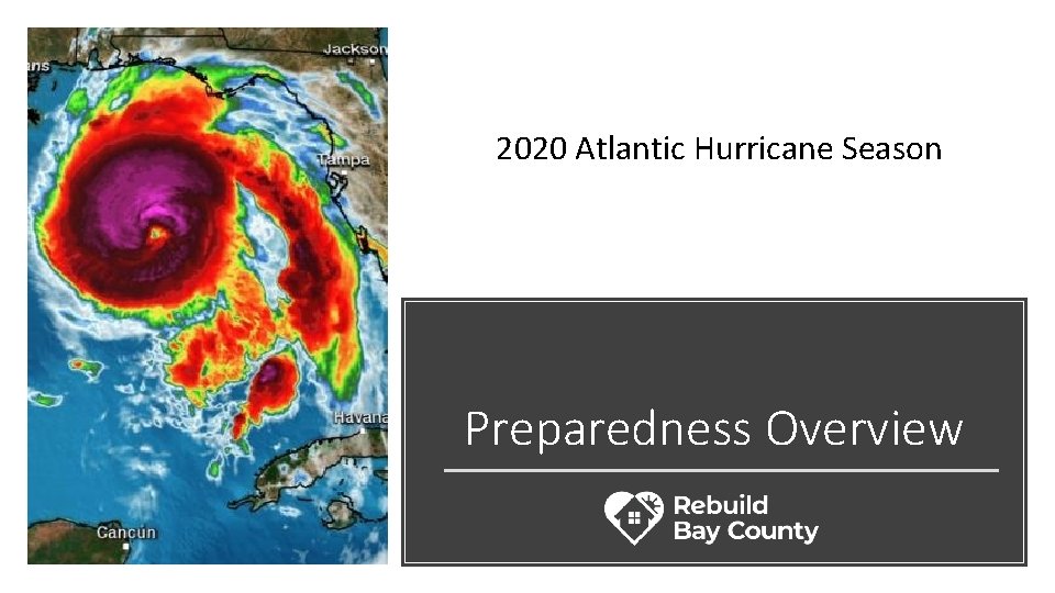 2020 Atlantic Hurricane Season Preparedness Overview 