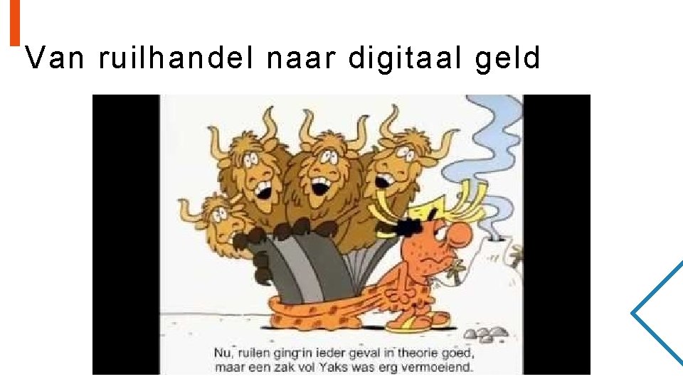 Van ruilhandel naar digitaal geld 