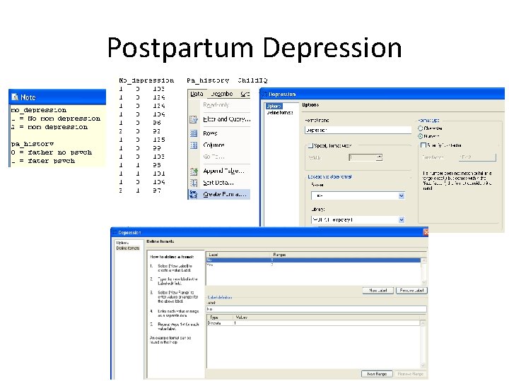 Postpartum Depression 