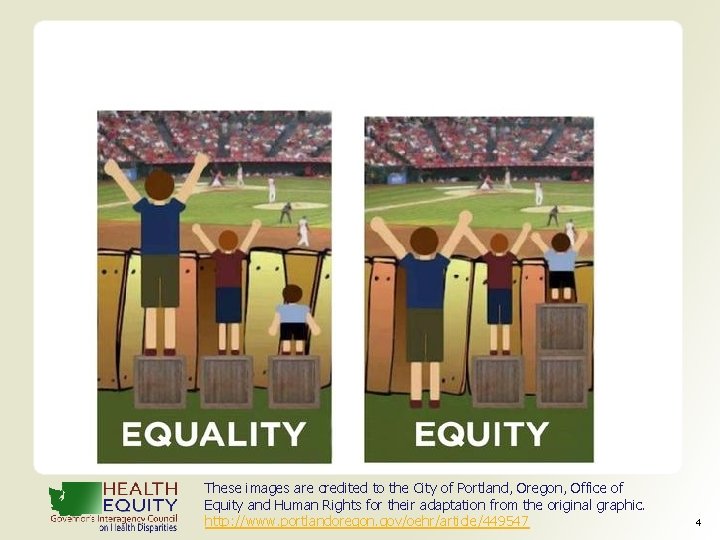 These images are credited to the City of Portland, Oregon, Office of Equity and