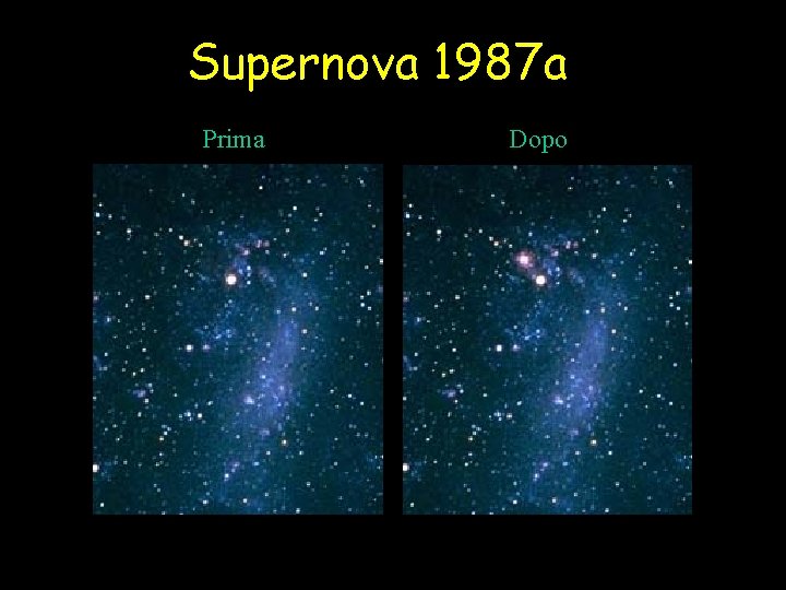 Supernova 1987 a Prima Dopo 