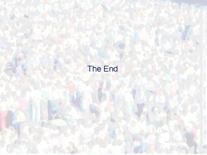 The End 