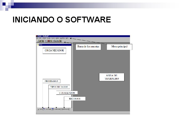 INICIANDO O SOFTWARE 