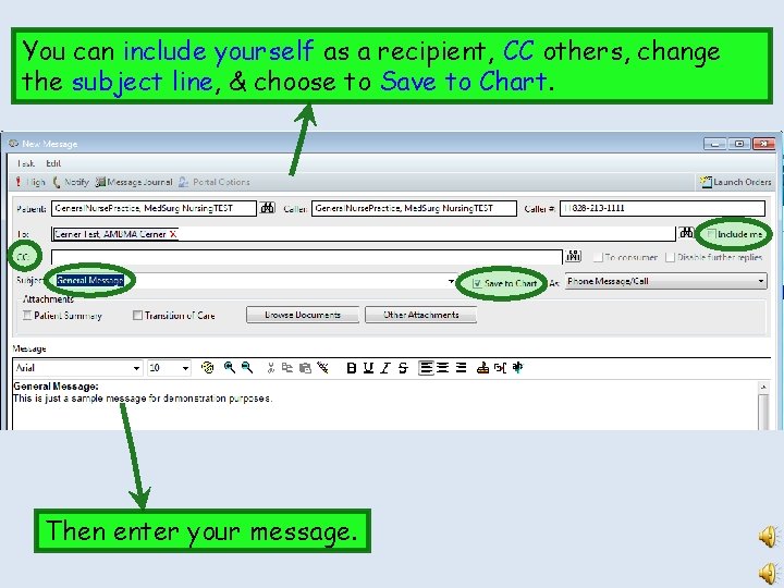 You can include yourself as a recipient, CC others, change the subject line, &