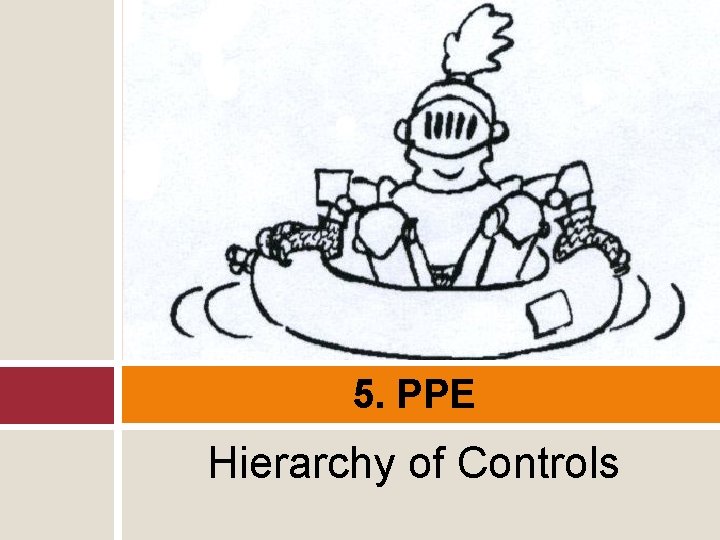 5. PPE Hierarchy of Controls 