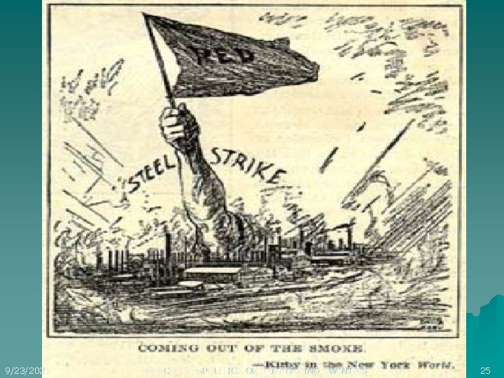 9/23/2021 MAH-CH 12 = POLITICS OF THE ROARING TWENTIES 25 