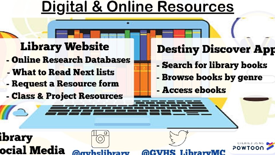 GVHS Library Media Center Library Philosophy GVHS Library