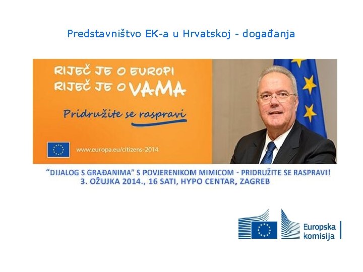 Predstavništvo EK-a u Hrvatskoj - događanja 