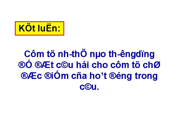 KÕt luËn: Côm tõ nh thÕ nµo th êngdïng ®Ó ®Æt c©u hái cho