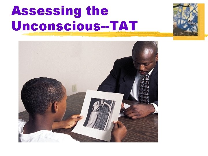 Assessing the Unconscious--TAT 