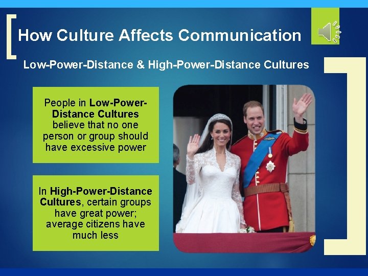 [ How Culture Affects Communication Low-Power-Distance & High-Power-Distance Cultures People in Low-Power. Distance Cultures