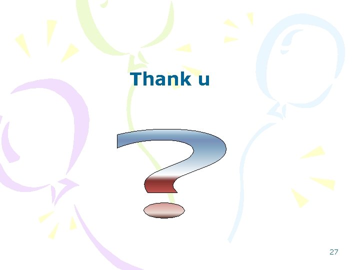 Thank u 27 Thank u 27