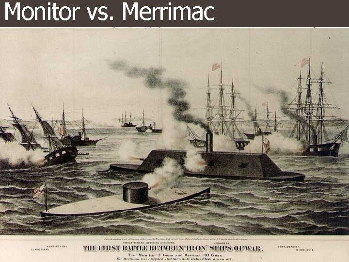 Monitor vs. Merrimac 