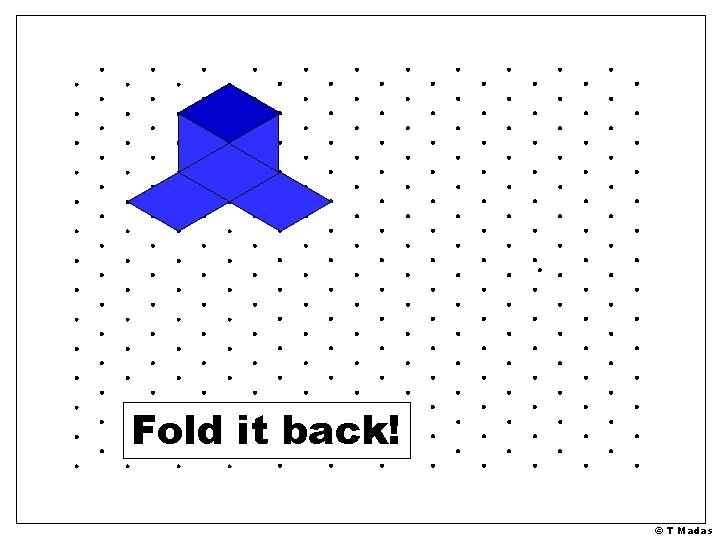 Fold it back! © T Madas 