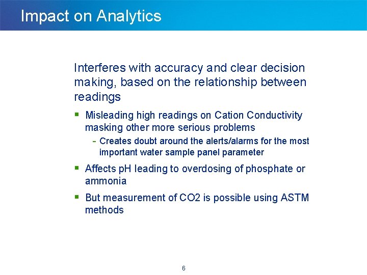 Impact on Analytics Interferes with accuracy and clear decision making, based on the relationship Impact on Analytics Interferes with accuracy and clear decision making, based on the relationship