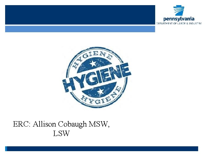 ERC: Allison Cobaugh MSW, LSW 